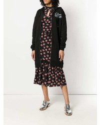 Женский черно-белый худи с принтом от McQ Alexander McQueen