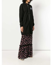 Женский черно-белый худи с принтом от McQ Alexander McQueen