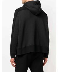 Мужской черно-белый худи с принтом от Y-3