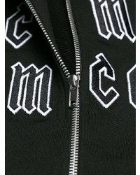 Мужской черно-белый худи с принтом от McQ Alexander McQueen