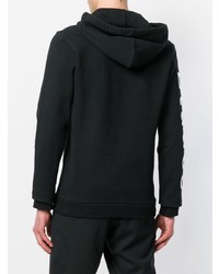 Мужской черно-белый худи с принтом от Études