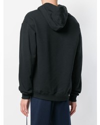 Мужской черно-белый худи с принтом от Alltimers