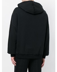 Мужской черно-белый худи с принтом от Misbhv