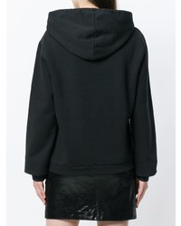 Женский черно-белый худи с принтом от Damir Doma