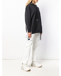 Женский черно-белый худи от Stella McCartney