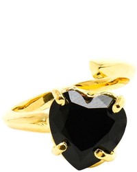 Черно-золотое кольцо от Bijules