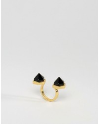 Черно-золотое кольцо от CC Skye