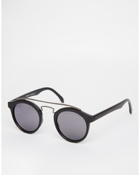 Мужские черно-золотые солнцезащитные очки от Asos