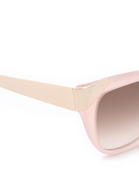 Женские черно-золотые солнцезащитные очки от Cat Eye