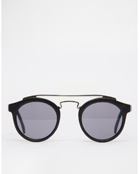 Мужские черно-золотые солнцезащитные очки от Asos
