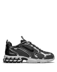 Мужские черно-серебряные кроссовки от Nike