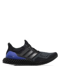 Мужские черно-синие кроссовки от adidas