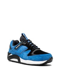 Мужские черно-синие кроссовки от Saucony