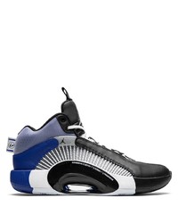 Мужские черно-синие кроссовки от Jordan