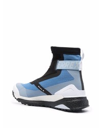 Мужские черно-синие кроссовки от adidas