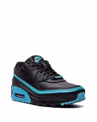 Мужские черно-синие кроссовки от Nike