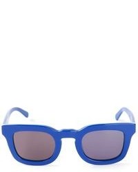 Мужские черно-синие солнцезащитные очки от Neil Barrett
