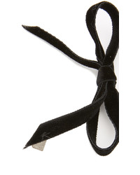 Черное бархатное колье от Dannijo