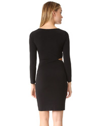 Черное бархатное платье от Velvet