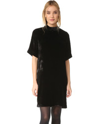 Черное бархатное платье от Just Female