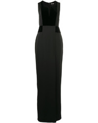 Черное бархатное платье от Tom Ford