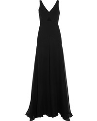 Черное вечернее платье с вырезом от Mason by Michelle Mason