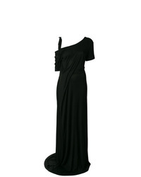 Черное вечернее платье от Ann Demeulemeester