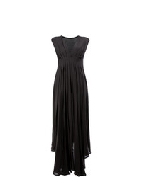 Черное вечернее платье от Ann Demeulemeester
