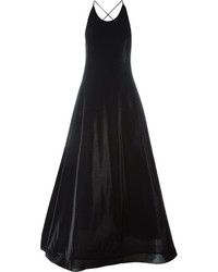 Черное вечернее платье от Armani Collezioni