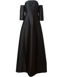 Черное вечернее платье от Carven