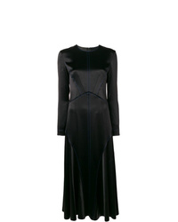 Черное вечернее платье от Cédric Charlier