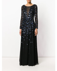 Черное вечернее платье от Temperley London