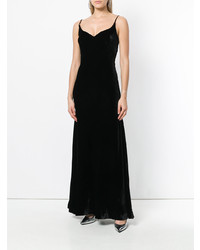 Черное вечернее платье от Parlor