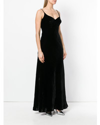 Черное вечернее платье от Parlor