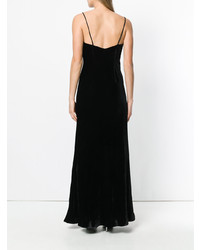 Черное вечернее платье от Parlor