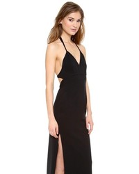 Черное вечернее платье от Calvin Klein