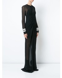 Черное вечернее платье от Vera Wang