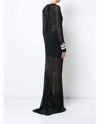 Черное вечернее платье от Vera Wang