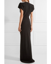 Черное вечернее платье от Gareth Pugh