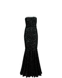 Черное вечернее платье от Dolce & Gabbana