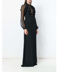 Черное вечернее платье от Dsquared2