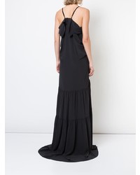 Черное вечернее платье от Vera Wang