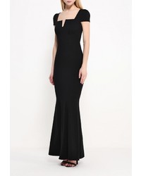 Черное вечернее платье от Goddiva