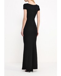 Черное вечернее платье от Goddiva