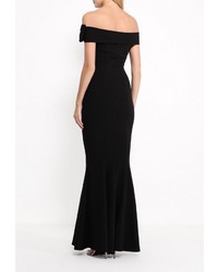 Черное вечернее платье от Goddiva