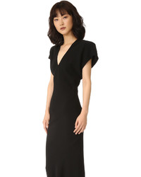 Черное вечернее платье от Gareth Pugh