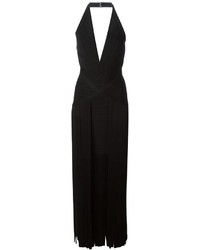 Черное вечернее платье от Herve Leger
