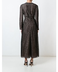 Черное вечернее платье от Lanvin