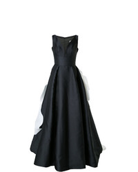 Черное вечернее платье от Isabel Sanchis