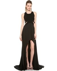 Черное вечернее платье от Jay Ahr